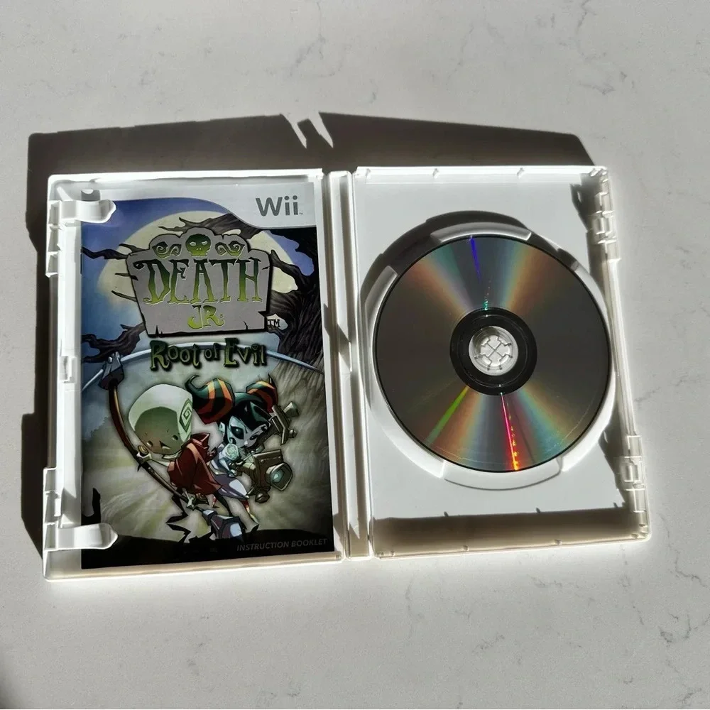Nintendo Wii Death Jr. Root Evil complete game with manual